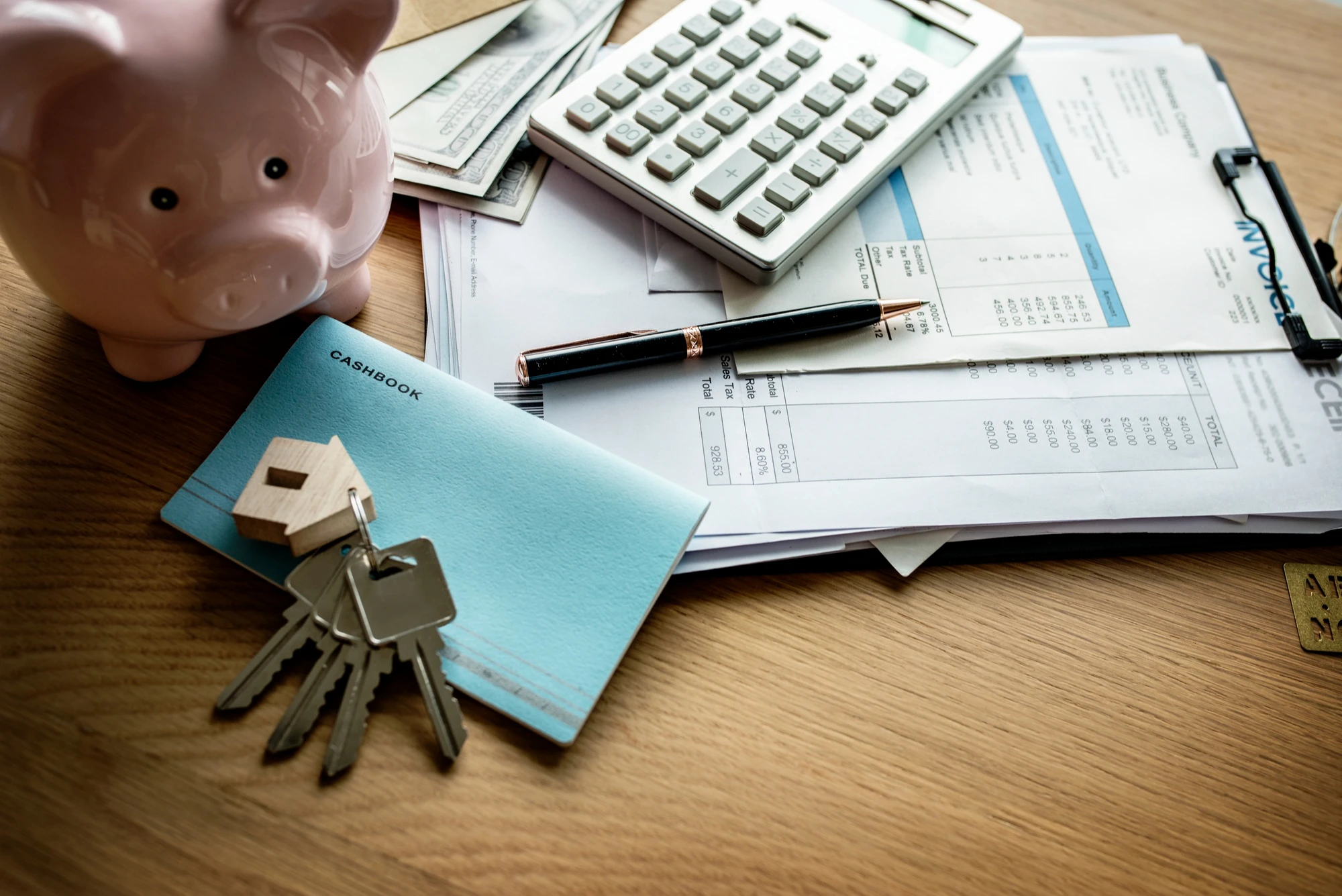 Clés, maquette de maison et calculatrice : fiscalité d'une acquisition immobilière